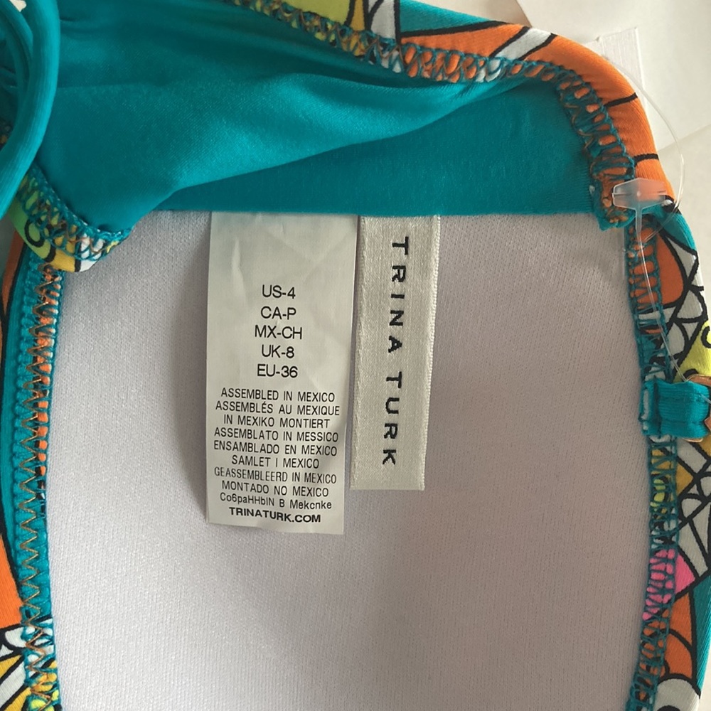 Trina Turk Swim & Spa Collection Capri Bikini Top - Picture 6 of 11